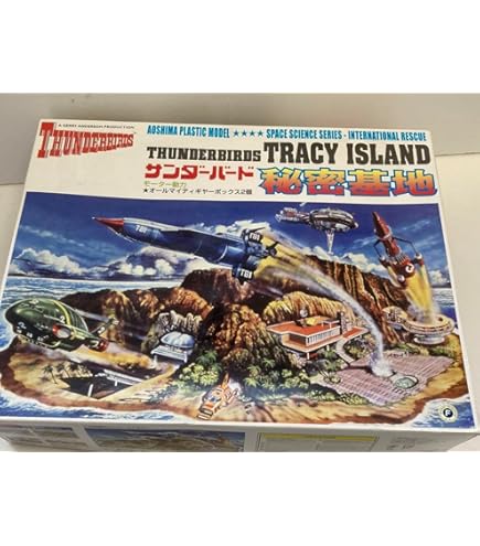 Amazon.co.jp: イマイ プラモデル 秘密基地 サンダーバード モーター